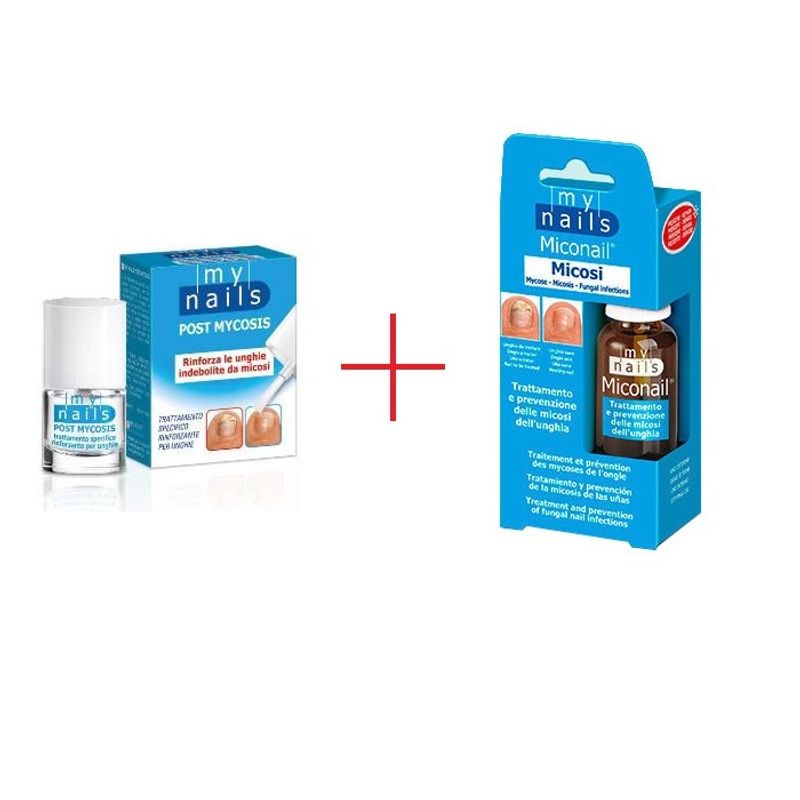 My Nails Miconail Kit trattamento micosi Miconail Micosi 10ml + Post Mycosis 5ml-1