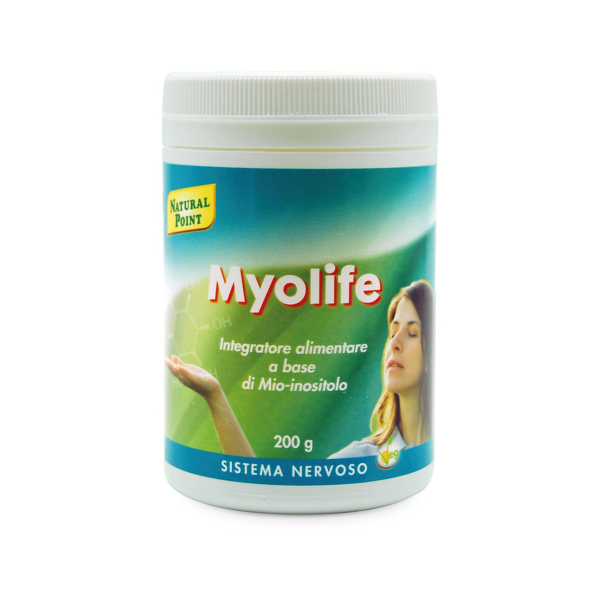 Natural Point Myolife (Mio-inositolo) per sistema nervoso e fegato 200g-1
