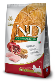 Farmina N&D Ancestral Grain Pollo E Melograno Cani Adulti Taglia Mini Sacco 2,5kg-1