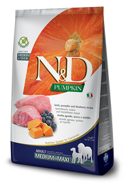 Farmina N&D Pumpkin Agnello E Zucca Cani Adulti Taglia Media E Grande Sacco 12kg-1