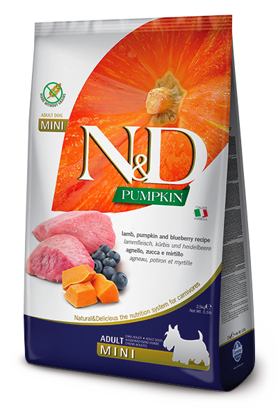 Farmina N&D Pumpkin Agnello E Zucca Cani Adulti Taglia Mini 2,5kg-1