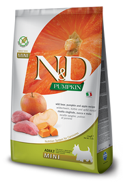 Farmina N&D Pumpkin Cinghiale E Zucca Cani Adulti Taglia Mini Sacco 2,5kg-1