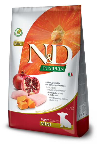 Farmina N&D Pumpkin Pollo E Zucca Cani Cuccioli Taglia Mini Sacco 800g-1