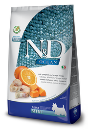 Farmina N&D Ocean Merluzzo E Zucca Cani Adulti Taglia Mini Sacco 7kg-1