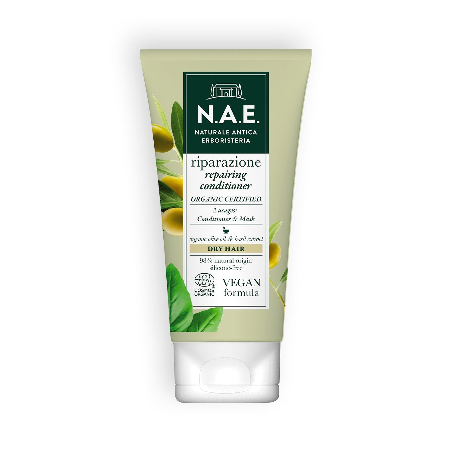N.A.E. Balsamo Riparazione Per Capelli Secchi Formula Vegana 150ml-1