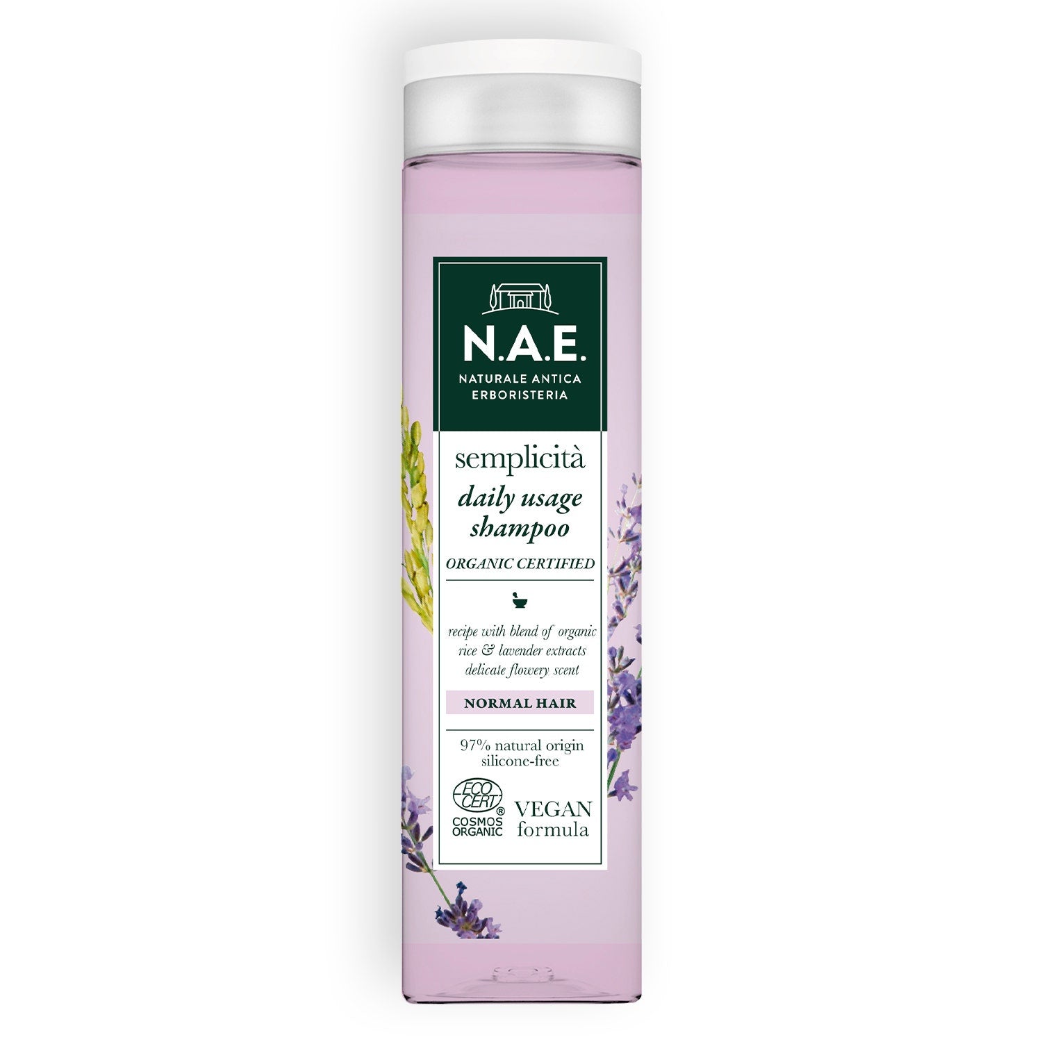 N.A.E. Shampoo Semplicità Per Capelli Normali Formula Vegana 250ml-1