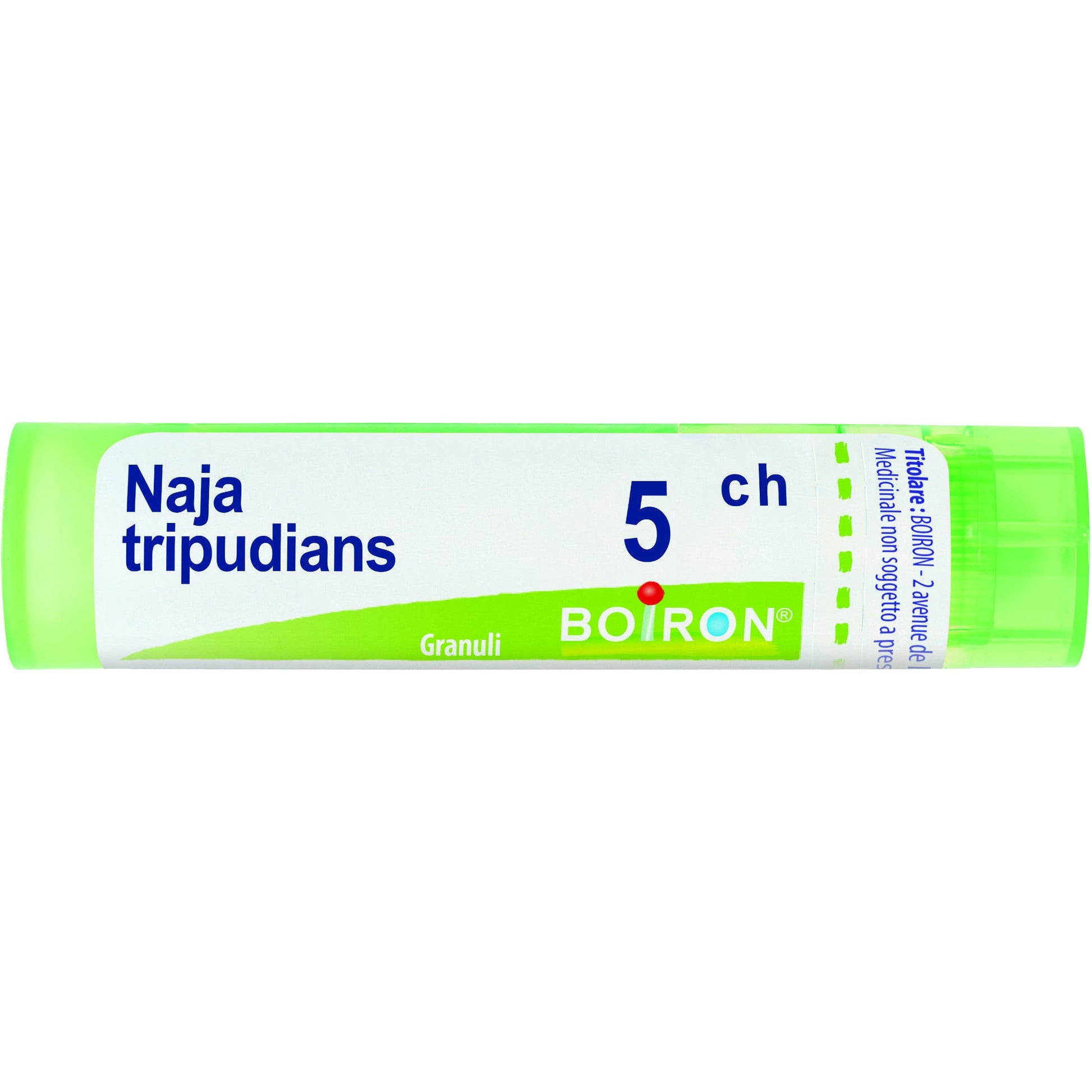 Boiron Naja Tripudians Granuli 05Ch Tubo 4g-1