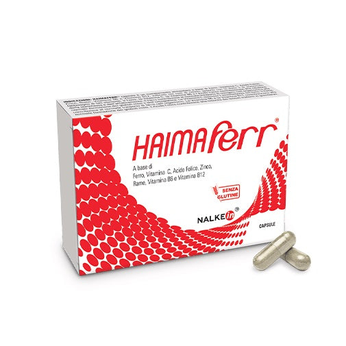Nalkein Haimaferr utile per le carenze di ferro 30 capsule-1