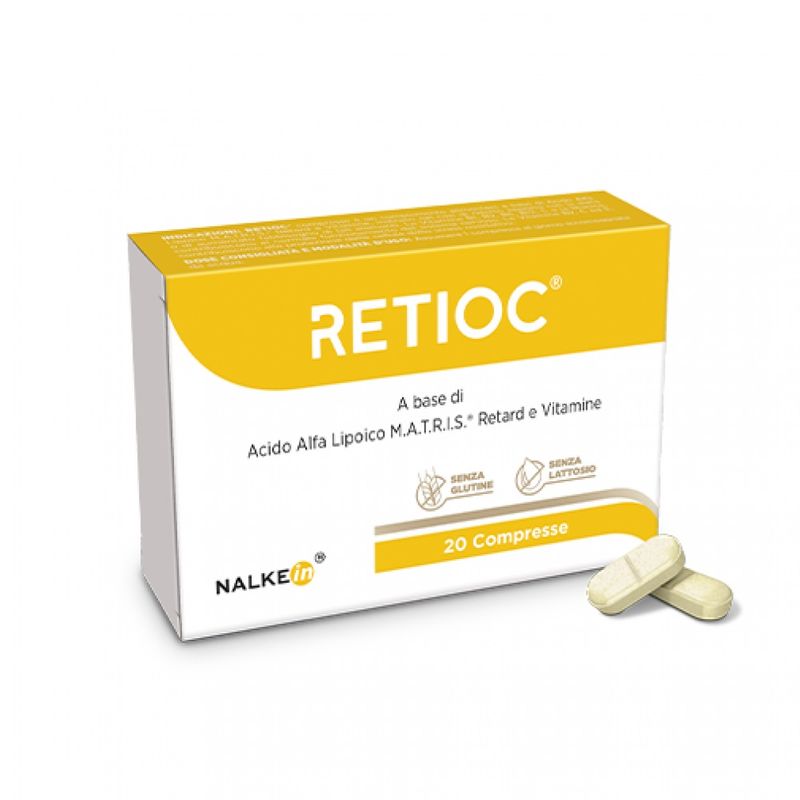 Nalkein Retioc integratore antiossidante 20 compresse-1