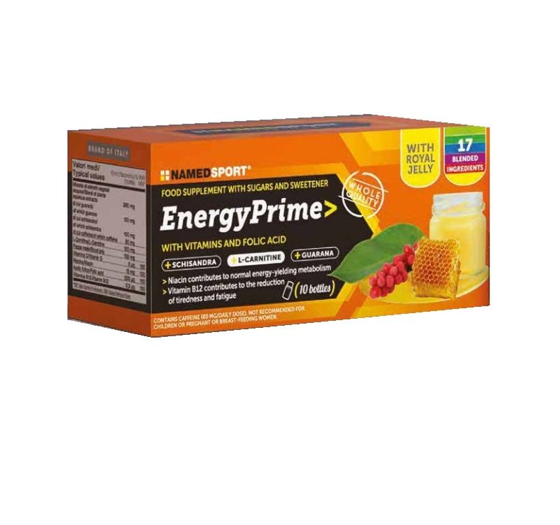 Named Energy Prime utile per stanchezza e affaticamento 10 flaconcini-1