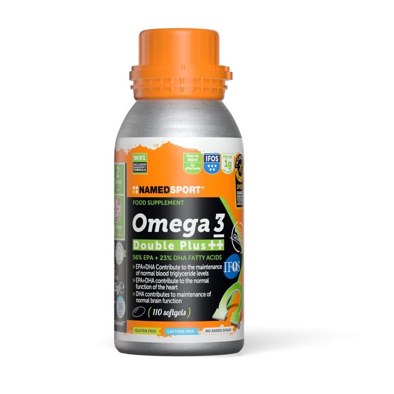 Named Sport Omega 3 Double Plus ++ integratore alimentare 110 perle softgel-1