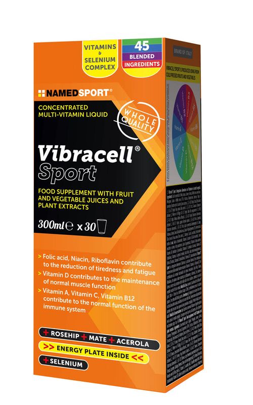 Named Vibracell Sport concentrato multivitaminico liquido 300ml-1