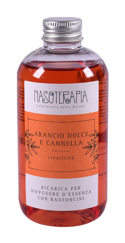 Nasoterapia Arancio Dolce e Cannella Creatività Ricarica Diffusore d'essenza 250ml-1
