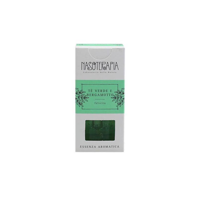 Nasoterapia Felicità Tè Verde e Bergamotto essenza aromatica 15ml-1
