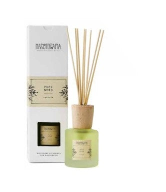Nasoterapia Pepe Nero Energia Diffusore d'essenza con bastoncini 100ml-1