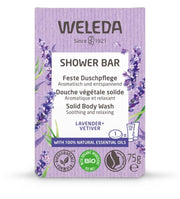 Weleda Shower Bar Lavanda + Vetiver bagnodoccia solido 75g-1