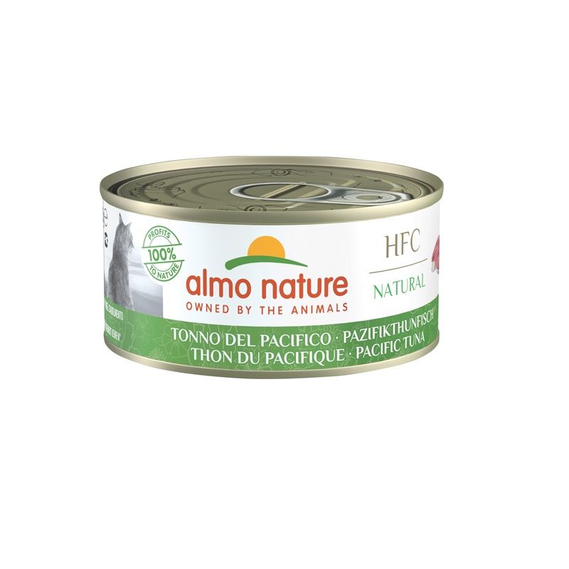 Almo Nature HFC Natural Tonno del Pacifico alimento umido per gatti adulti 150g-1