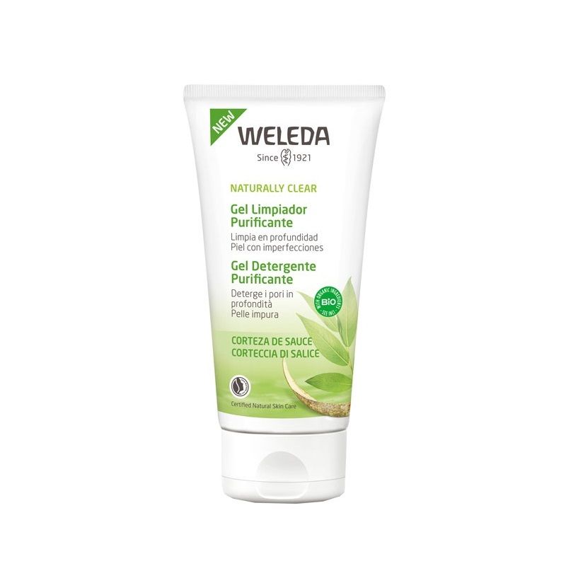 Weleda Naturally Clear Gel Detergente Purificante 100ml-1