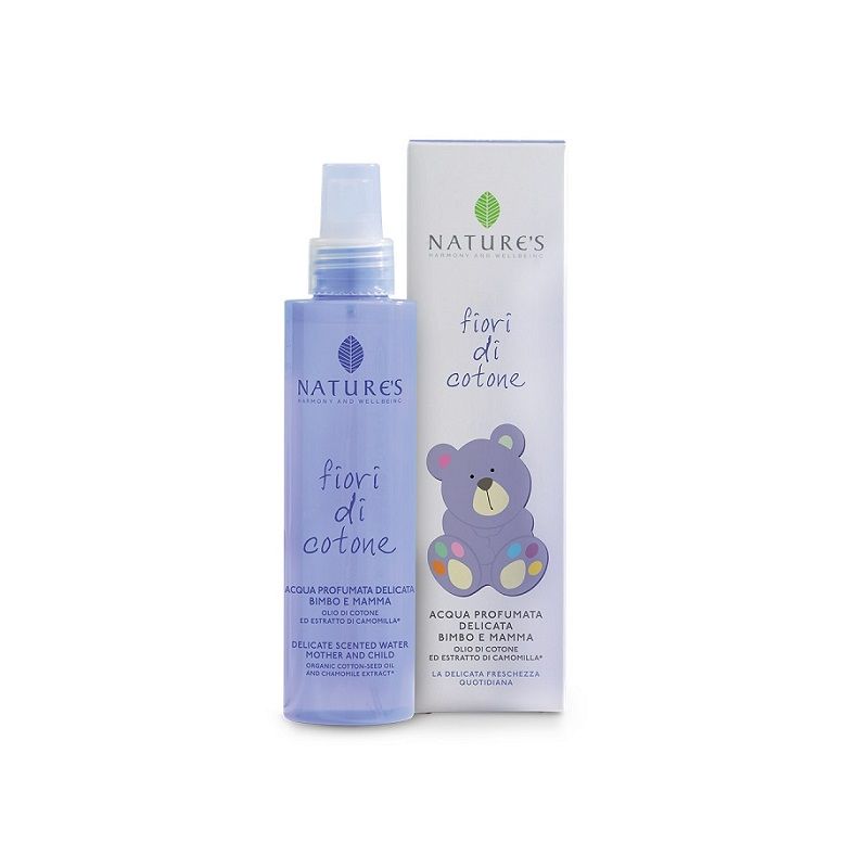 Nature's Fiori di Cotone Acqua Profumata Delicata Bimbo e Mamma 150ml-1