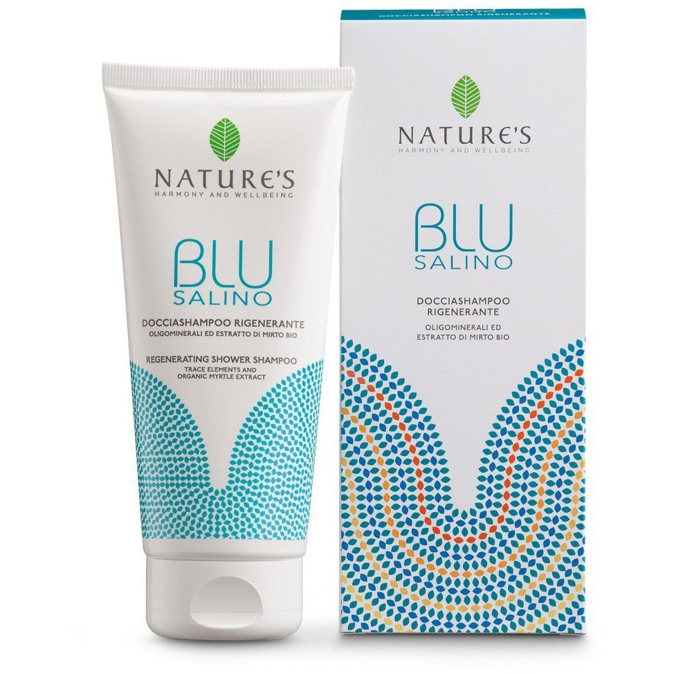 Nature's Blu Salino Docciashampoo Rigenerante Blu 200ml-1