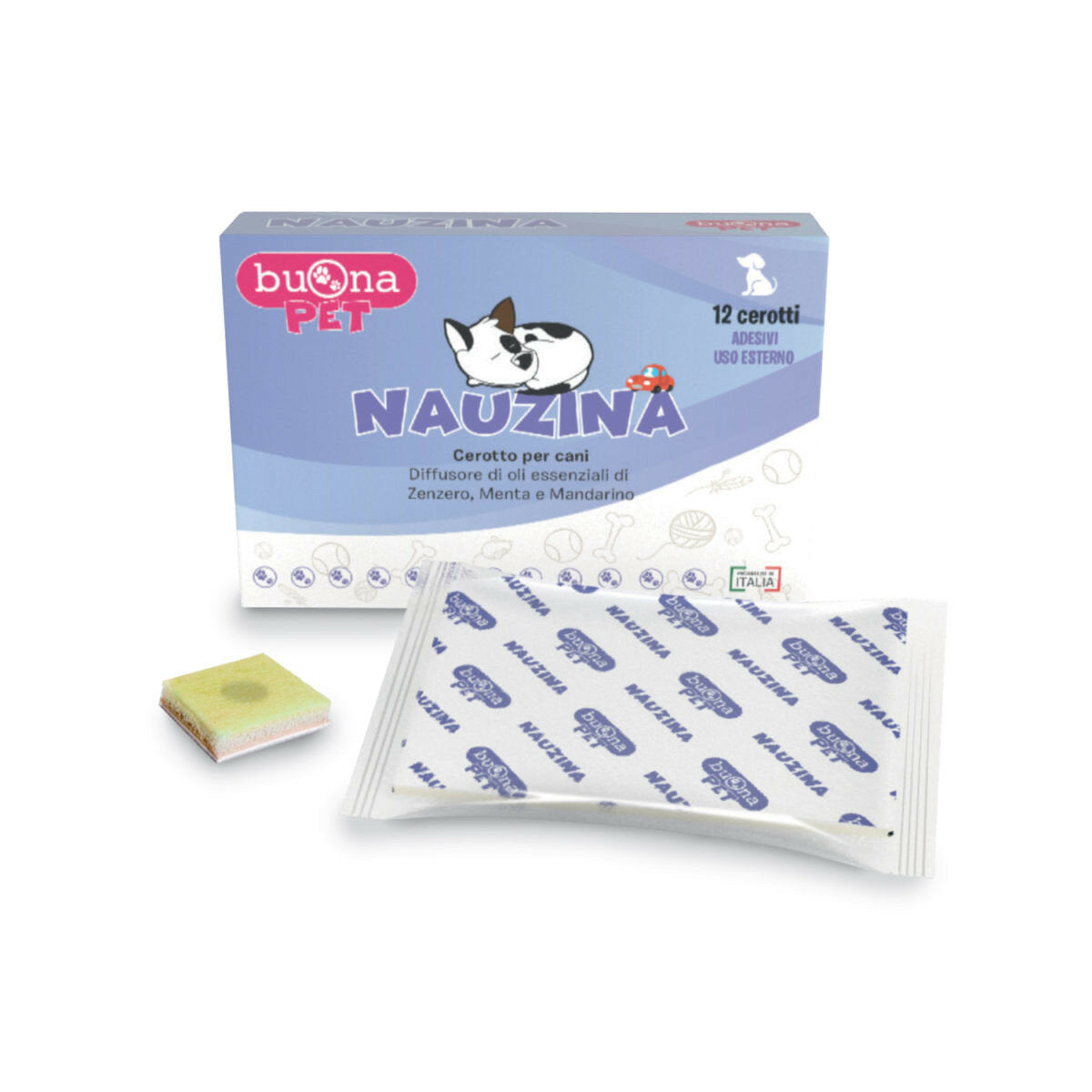 Buona Pet Nauzina 12 Cerotti Per Cani-2