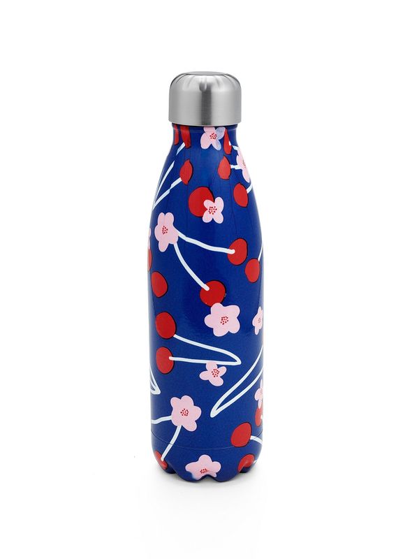 Neavita Bottiglia Thermos in acciaio Fruit Euphoria colore blu 500ml-0