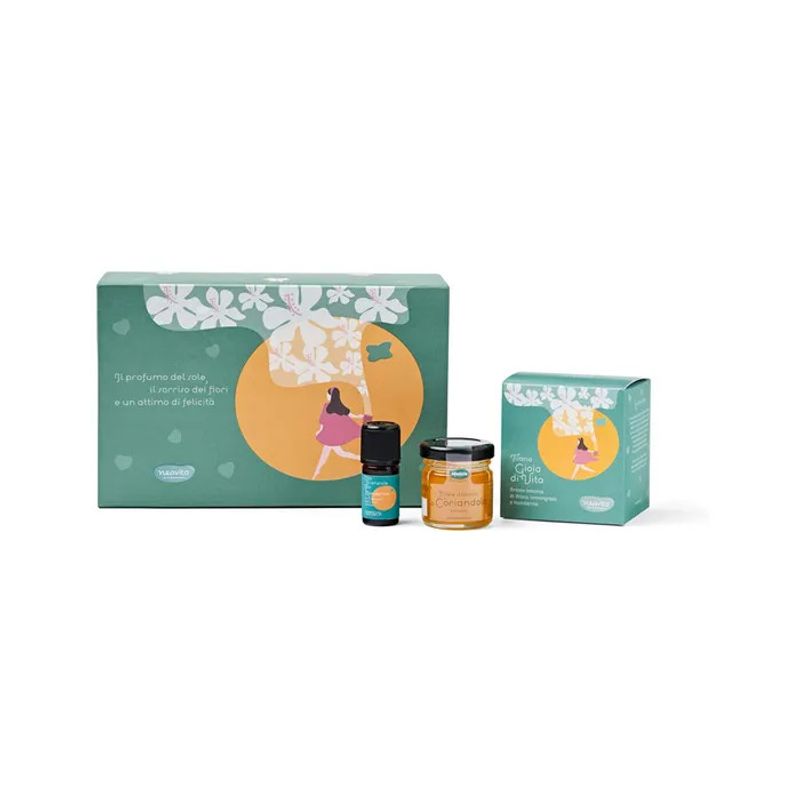 Neavita Cofanetto Energia Tisana + Miele + Olio Essenziale Mandarino Bio-1