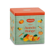 Neavita Infuso Arancia E Mango 10 Filtroscrigno In Square Tin Happy Fruits Verde-1