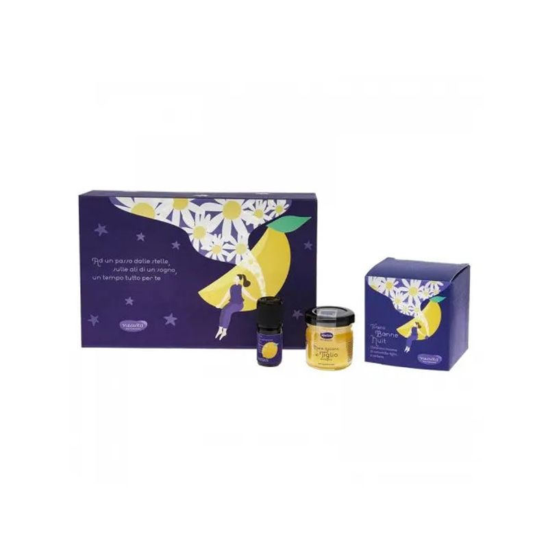 Neavita Cofanetto Notte Tisana Bonne Nuit + Miele Di Tiglio Bio + Olio Essenziale Limone Bio-1