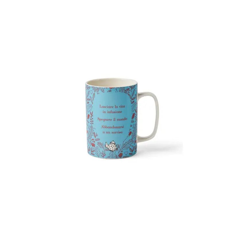 Neavita Lezioni Di Tè Tazza Azzurra 350ml-1