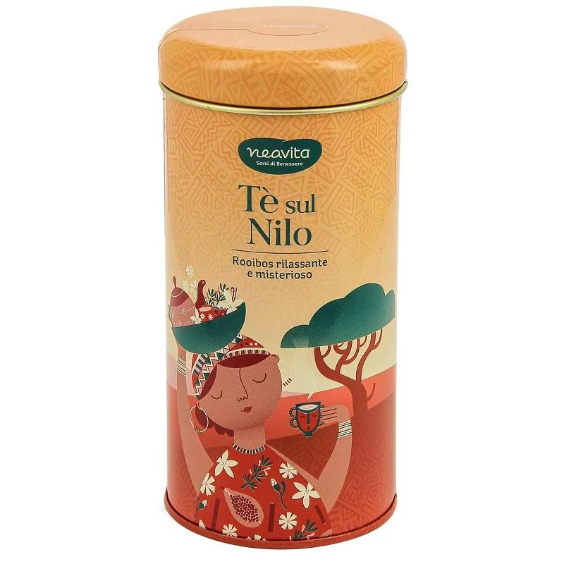 Neavita Rooibos Tè Sul Nilo In Barattolo Viaggi Di Benessere Africa 100g-1