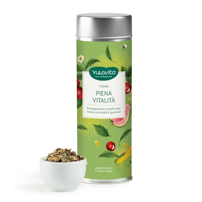 Neavita Tisana Piena Vitalità Silver Tin 90g-1