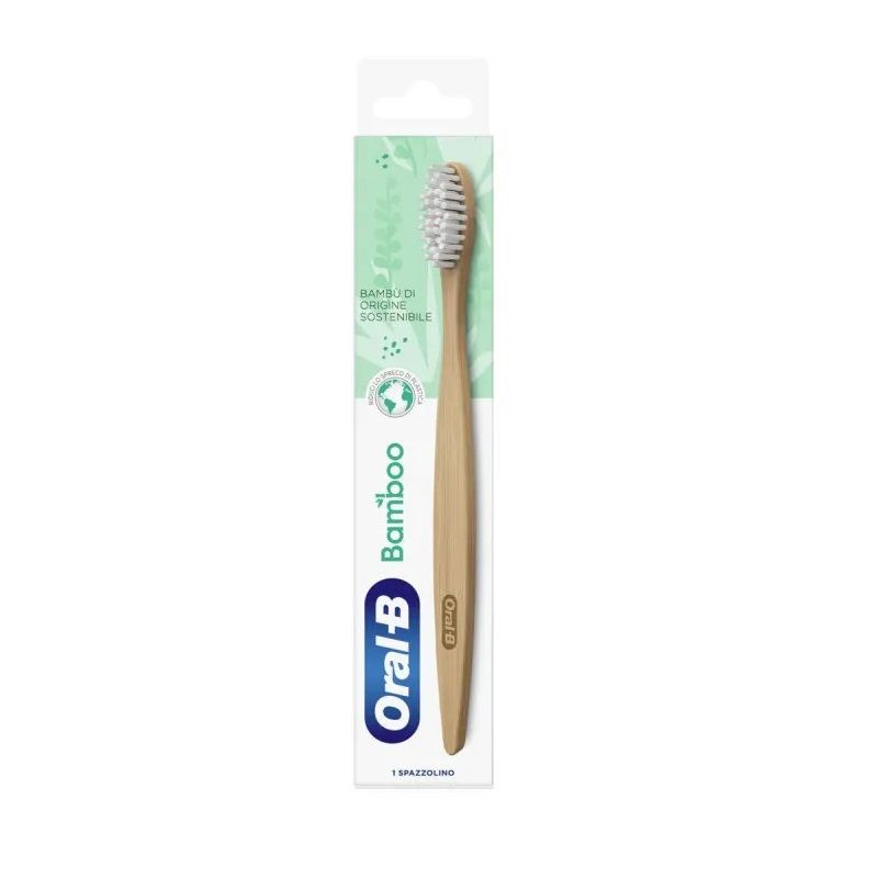 Oral-B Bamboo spazzolino 1 pezzo-1