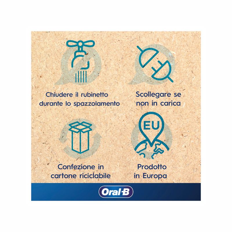Oral-B Spazzolino Elettrico Ricaricabile Vitality Pro Nero, 1 Testina, 1 Spazzolino-6