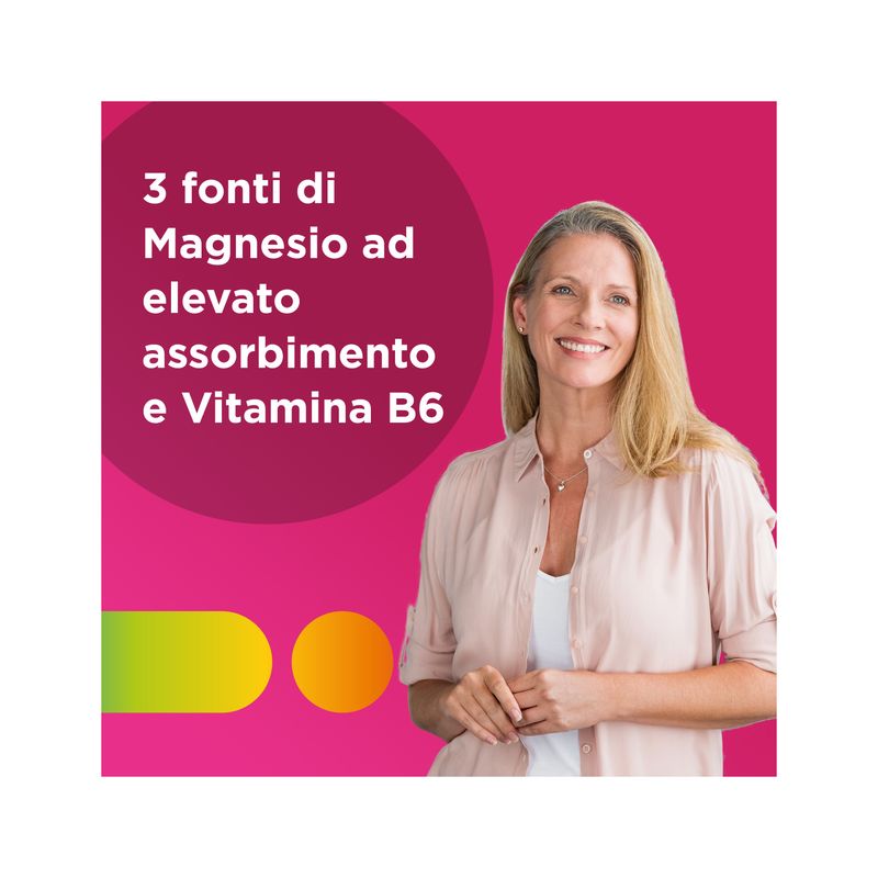 Multicentrum Boost Magnesio Integratore Alimentare Vitamina B6 Magnesio Pidolato Stanchezza 30 Bst-3