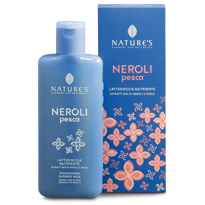 Nature's Neroli E Pesca Latte Doccia Nutriente 200ml-1