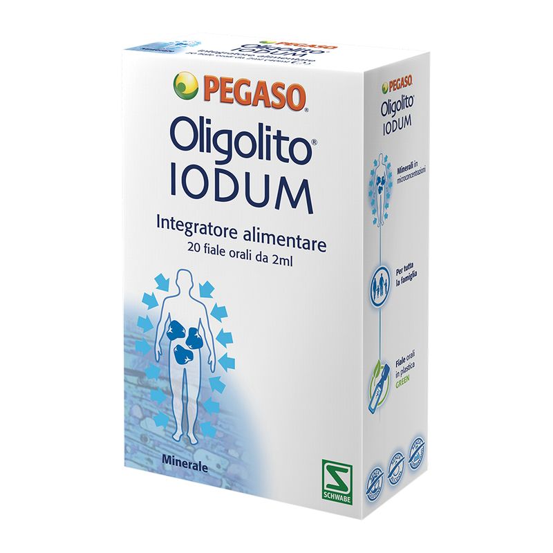 Oligolito Iodum integratore alimentare 20 fiale-1