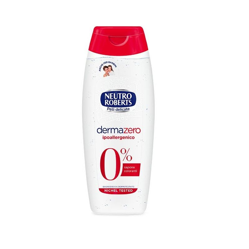 Neutro Roberts Dermazero bagnodoccia ipoallergenico 600ml-1