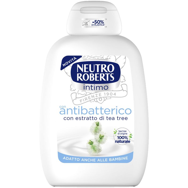 Neutro Roberts Detergente Intimo Antibatterico Con Tea Tree 200ml-1