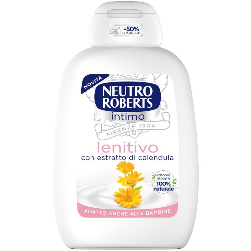 Neutro Roberts Detergente Intimo Lenitivo alla Calendula 200ml-1