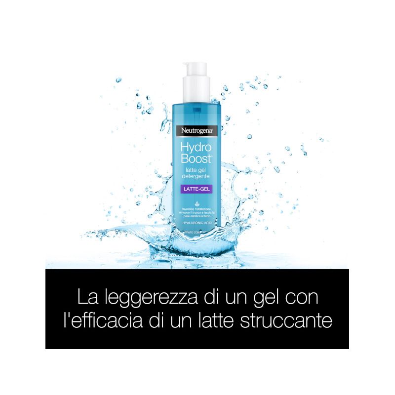 Neutrogena Hydro Boost Latte Detergente 200ml-2