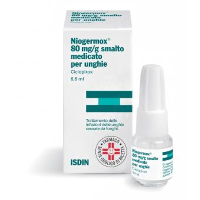 Niogermox Smalto medicato per unghie 6,6 ML-1