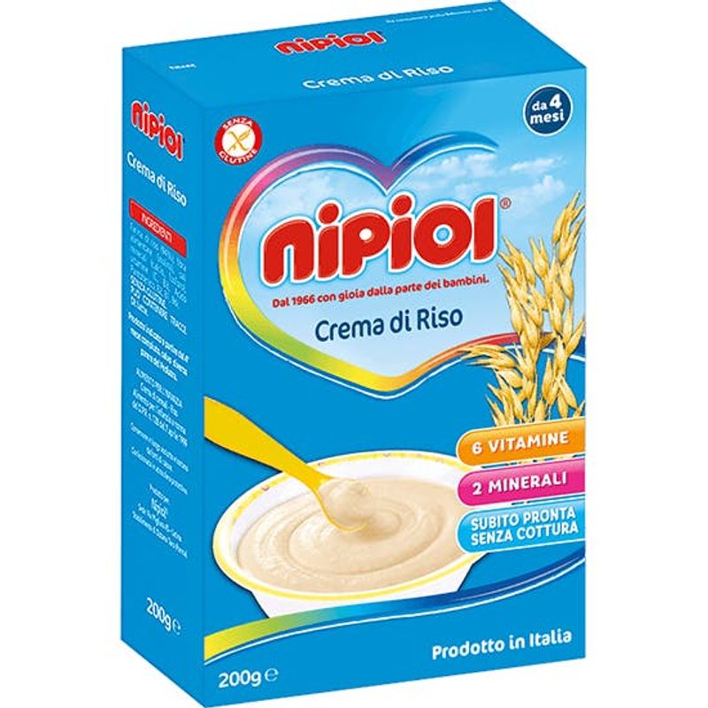 Nipiol Cereali Crema Di Riso 200g-1