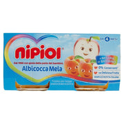 Nipiol Omogeneizzato Albicocca Mela 2x80g 4Mesi+-1