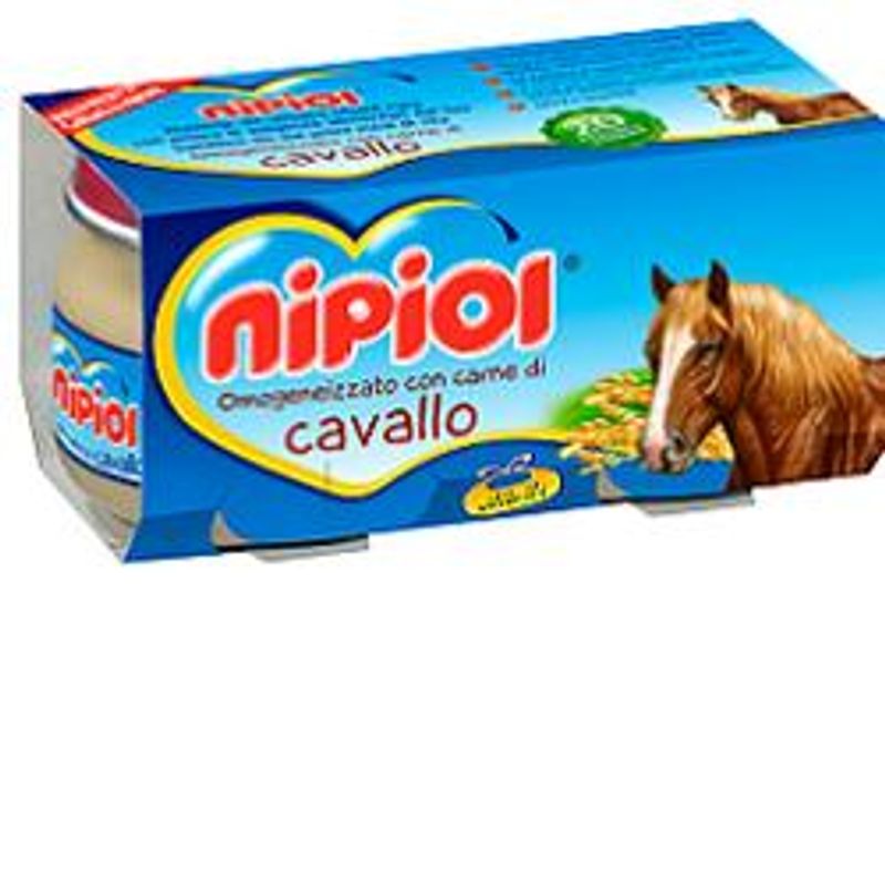 Nipiol Omogeneizzato Cavallo 2x80g 4Mesi+-1