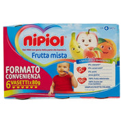 Nipiol Omogeneizzato Frutta Mista 6x80g 4Mesi+-1