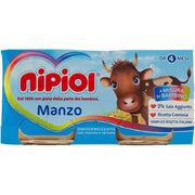 Nipol Omogeneizzato Manzo 2x80g 4Mesi+-1