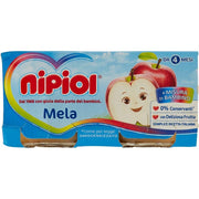 Nipiol Omogeneizzato Mela 2x80g 4Mesi+-1