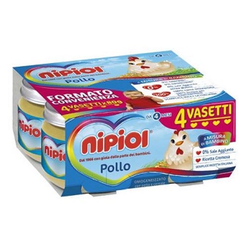 Nipiol omogeneizzato gusto pollo 4x80g-1
