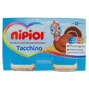 Nipiol Omogeneizzato Tacchino 2x120g 4Mesi+-1